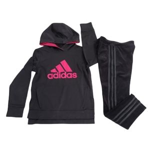 Adidas Jogging Pants & Hoodie Girls Size M (10/12)